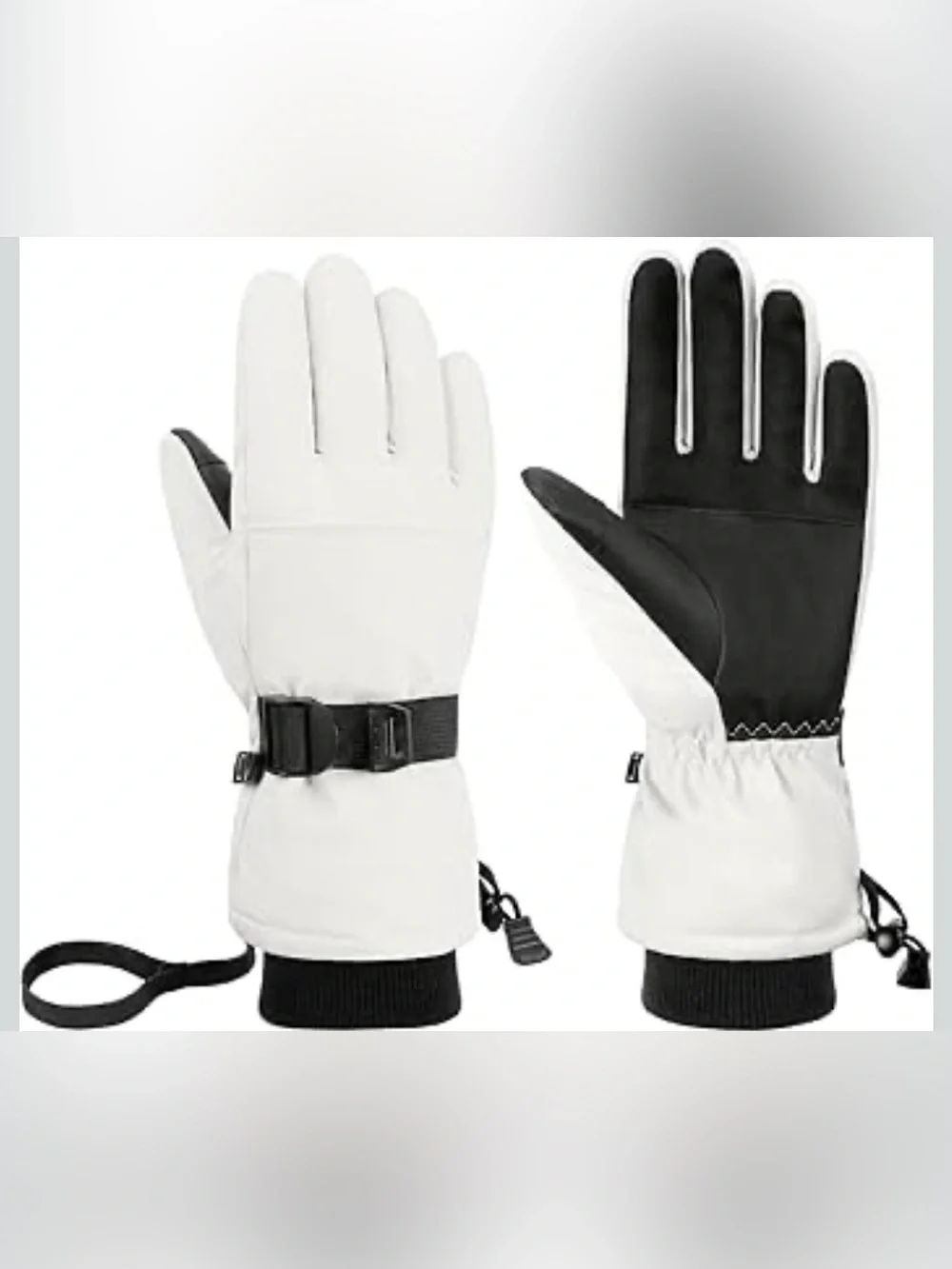 Ski Gloves Waterproof, Touchscreen  Winter Gloves w/Thermal Insulated unisex XL
